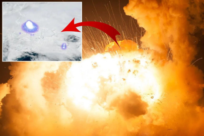 Gökyüzündeki patlama paniği! Dev Meteor ABD'yi salladı!
