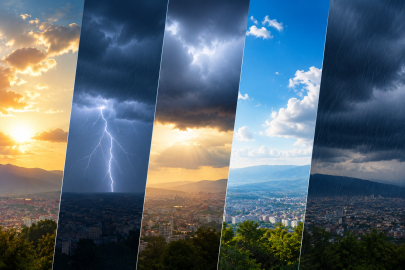 Bursa'da hava ters köşe yapacak! Güneş ve sağanak bir arada