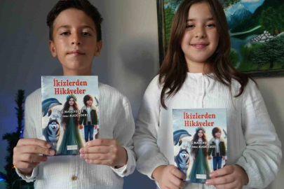 10 yaşındaki ikizler 3 yılda 4800 kitap okudu, 8 yaşında yazar oldu!
