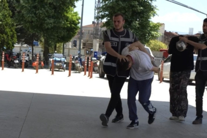 Bursa'da çocuk parkında dehşeti yaşatanlar adliyeye sevk edildi