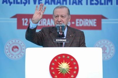 Erdoğan Edirne'de: "32 bin kişi şu anda karşımda, Selimiye'ye bir 100 yıl daha kazandırdık"