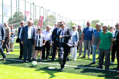Başkan Erkan Aydın Osmangazi’yi spor tesisleriyle donatıyor