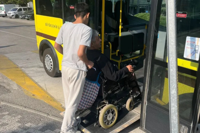 Bursa Büyükşehir'den anlamlı destek: Özel gereksinimli öğrenciyi sınava yetiştirdiler!