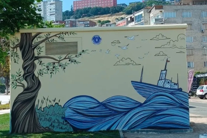 Bursa sokaklarına sanat dokunuşu: Duvarlar renklendi!