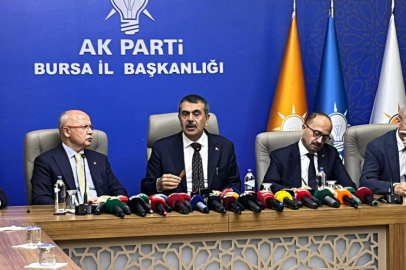 Bakan Tekin’den Bursa’da eğitim verileri: “Öğretmen ve derslik sayısı 2,5 kat arttı”