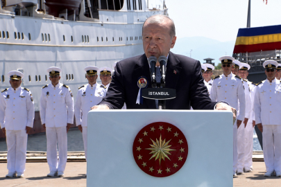 Cumhurbaşkanı Erdoğan: “Türkiye ilk kez NATO ve AB Üyesi bir ülkeye savaş gemisi ihraç etti!”