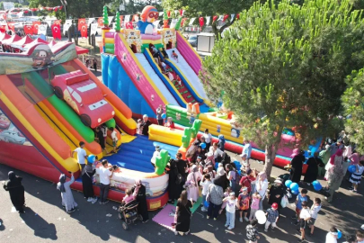 Yıldırım'da muhteşem karne şenliği: Minikler doyasıya eğlendi
