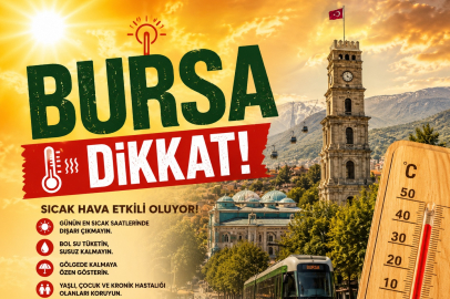 Bursa'ya uyarılar! Sıcaklıklar normal seyretmiyor!
