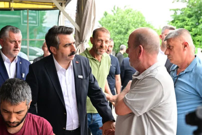 Başkan Yılmaz Yıldırım için sahada: Projeleri ortak akılla şekillendiriyoruz