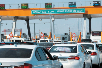 Köprü ve otoyol geçiş ücretlerine zam!
