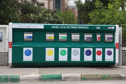 Osmangazi'de 14 noktaya mobil atık merkezi kuruldu!
