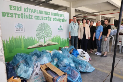 Nilüfer’de atık kağıtları getiren hediye kazanıyor