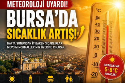 Bursa kavruluyor! Sıcaklık normalin üzerinde!