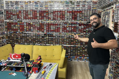 İnanılır gibi değil! 15 bin model araba biriktirdi!