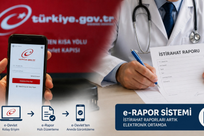 İstirahat raporlarında yeni dönem! e-Rapor Sistemi devrede