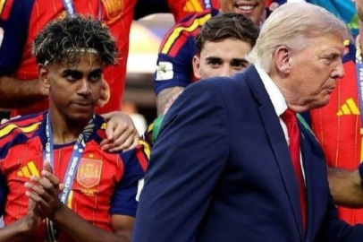 Yamal'dan Trump'a olay hareket! Dünya Kupası törenine damga vuran an
