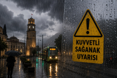 Bursa Valiliği'nden kuvvetli sağanak uyarısı: 25 Temmuz'a dikkat!