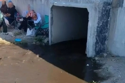 Mudanya sahilinde skandal: Denize kanalizasyon akıtıldı!
