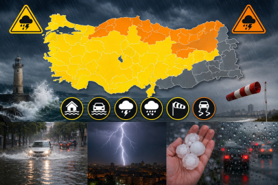Bursa dahil 35 il için sarı kodlu uyarı!