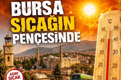 Bursa'da güneş çarpması riski!