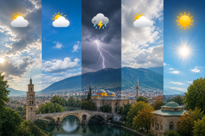 Bursa'ya sağanak uyarısı! Meteorolojiden uyarı!
