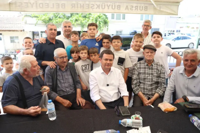 Vatandaşlardan Başkan Erkan Aydın'a büyük sevgi seli!