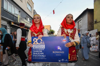 Osmangazi'de Balkan coşkusu: Renkli kortejle başladı!