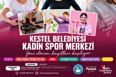 Kestel’de spor dolu yeni dönem başlıyor!