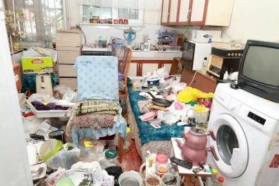 Osmangazi Belediyesi çöp evi temizledi!