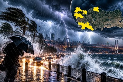 Dikkat! 11 il için sarı kodlu meteorolojik uyarı yapıldı.