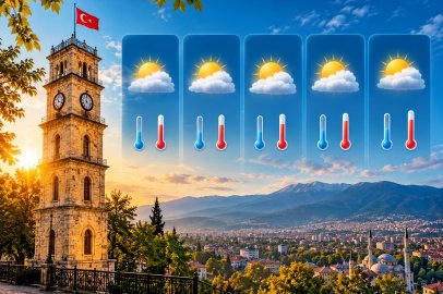 Bursa'da sıcaklıklar artıyor!