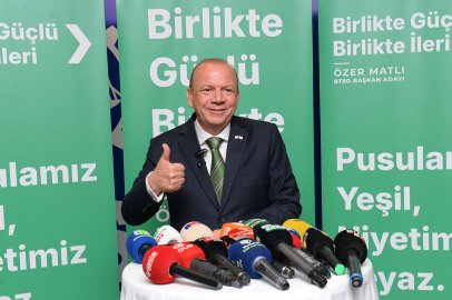 BTSO’da başkanlık seçimi sonuçlandı: Özer Matlı yeni başkan!