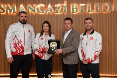 Bursa Osmangazi’nin gururu Aslı Salım!