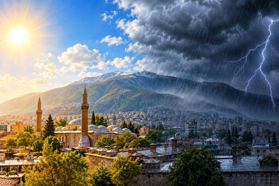 Bursa dikkat! Sağanak geliyor!