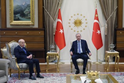 Erdoğan ile Bahçeli görüştü!