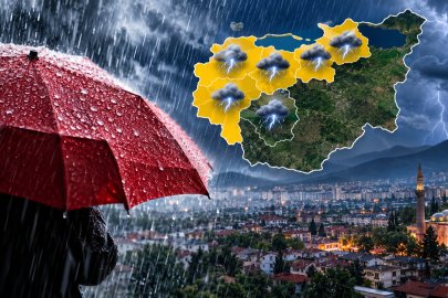 Sarı alarm! Bursa'nın 6 ilçesine kuvvetli yağış uyarısı!