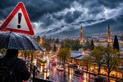 Bursa dikkat! Meteorolojiden uyarılar gelmeye devam ediyor!
