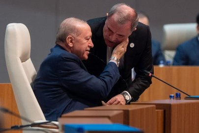 Erdoğan ile Azerbaycanlı Bakan arasında samimi anlar!